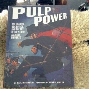 NWT Pulp Power Pulp Novel, Sealed. Comic Con, Cosplay, Pulp Fiction, Visual Book